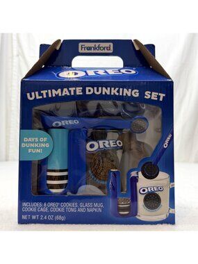 Oreo Ultimate Dunking Set Mug Cookie Cage Dunking Tongs 6 Cookies Frankford